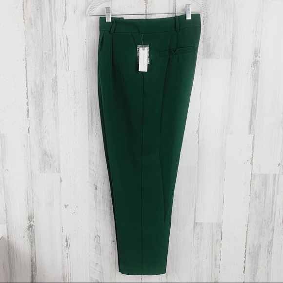 Anthropologie Sasha Button-fly Tapered Trousers - Picture 2 of 8